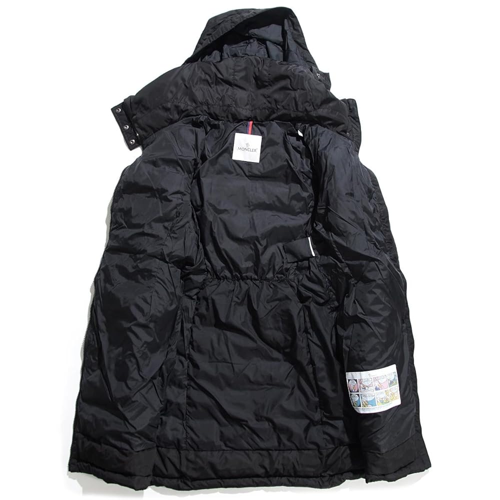出品本日まで❣️⭐️モンクレール　フラメッテ　コートサイズ1ブラック MONCLER モンクレール ダウンコート FLAMMETTE フラメッテ